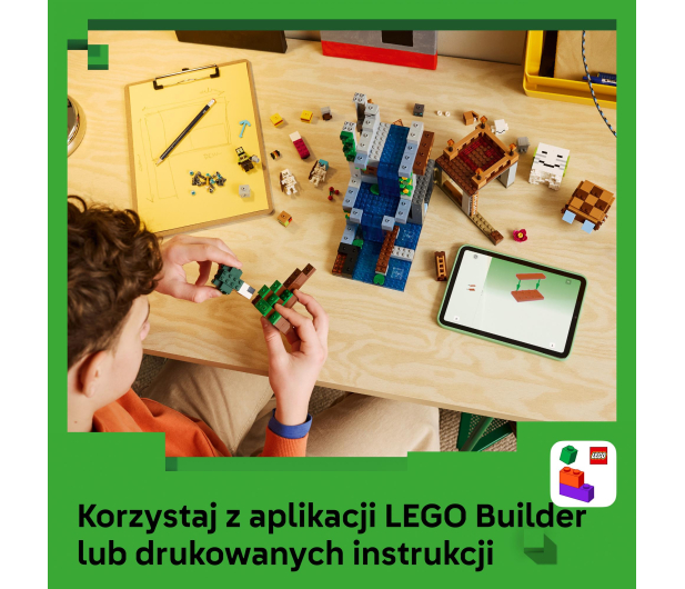 LEGO MINECRAFT 21597 Stacja Ghasta - 1529739 - zdjęcie 8